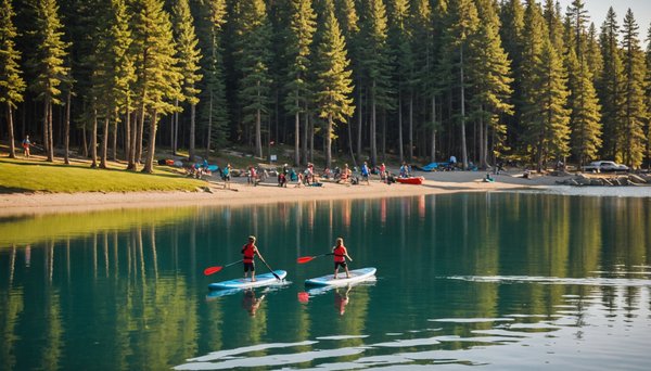 Les activités aquatiques proposées dans les campings