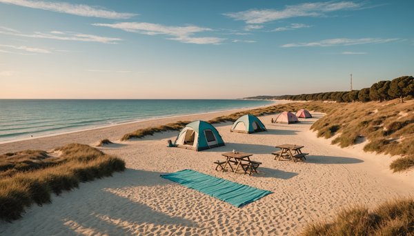 Valras plage : une destination idéale pour camper en bord de mer