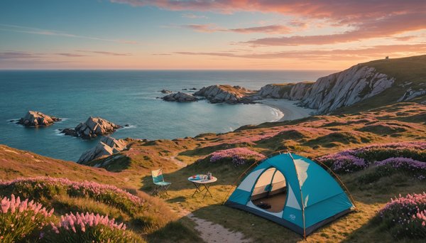 Les meilleures destinations camping en bretagne