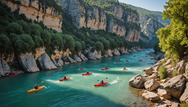 Aventure gorges ardeche activites nature sensations fortes